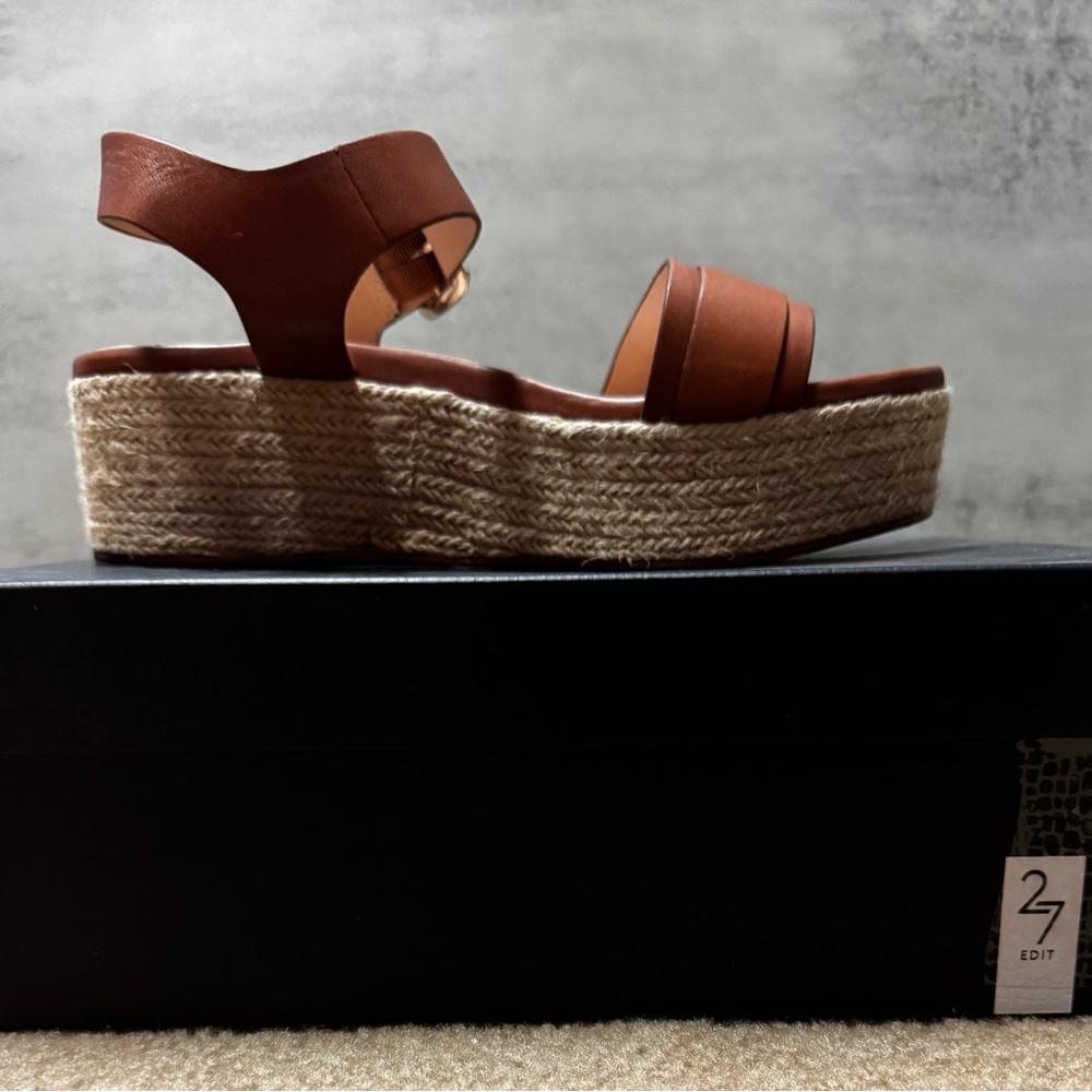 Brown Platform Sandals